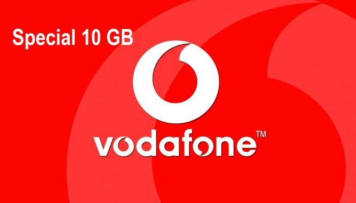 Vodafone Special 10 GB a soli 10 euro fino al 17 marzo per alcuni utenti