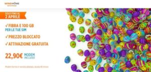 wind home fibra pasqua offerta