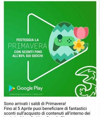 Android: con 3 Italia arrivano sconti sul Google Play Store