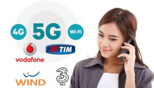 5g tim, wind, tre, vodafone