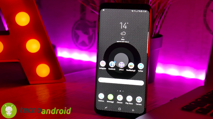 Android Pie con Samsung Experience 10 su Galaxy S9