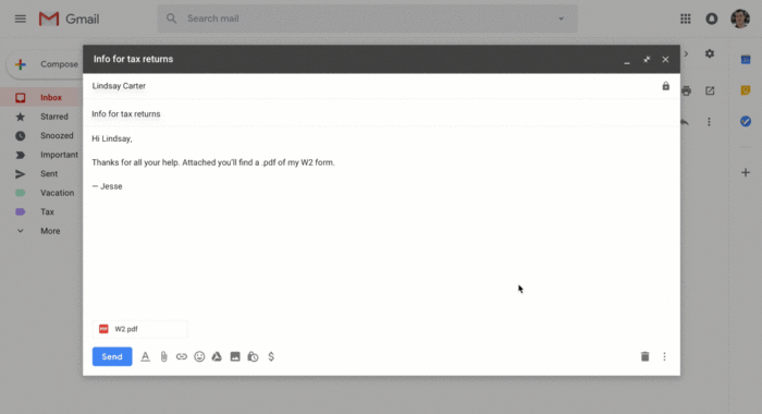Google Gmail distruzione mail