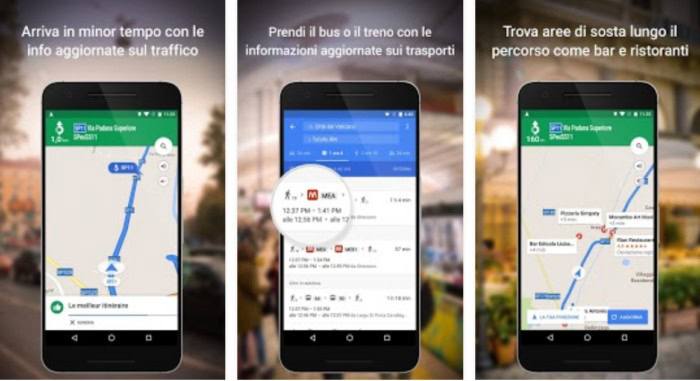 Google Maps prenotazioni