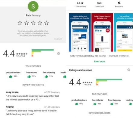 Google Play Store update nuova UI