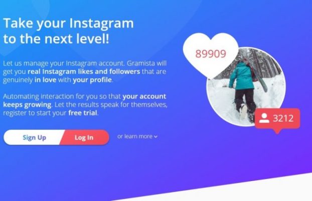 Gramista Instagram bot