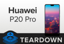Huawei P20 Pro teardown