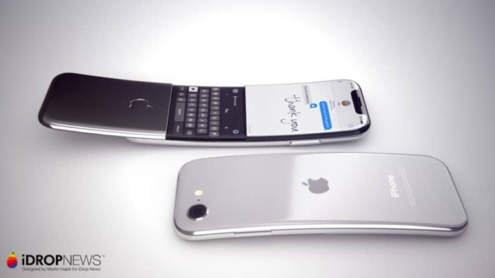 Apple ha presentato un nuovo brevetto di iPhone pieghevole