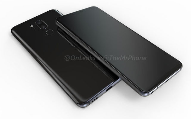 LG G7 render