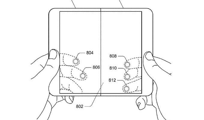Microsoft, alcuni brevetti mostrano il dispositivo pieghevole della compagnia