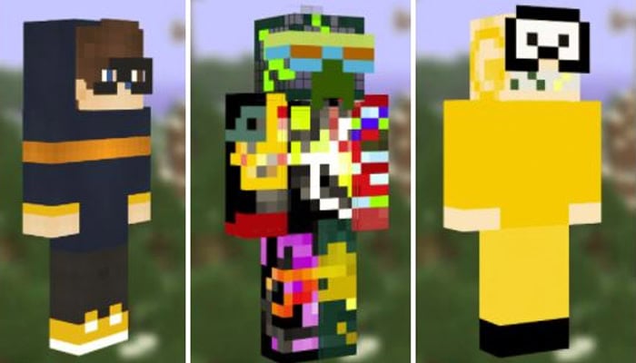 Minecraft, le skin infette