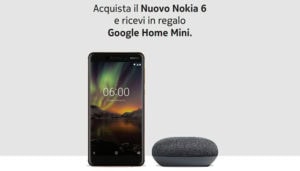 Nokia 6 2018 con Google Home Mini