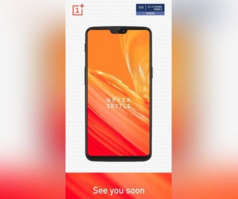 OnePlus 6 render