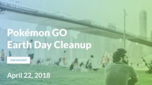 Pokemon GO e l'Earth Day