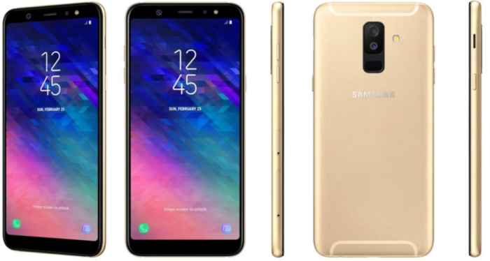 Samsung Galaxy A6 e A6 Plus Oro