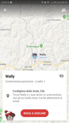 Wally Google maps
