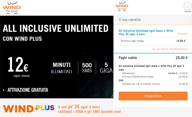 Wind All Inclusive Unlimited Now TV
