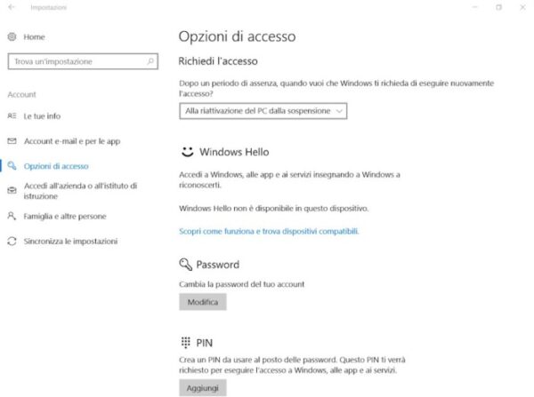 Windows 10 Windows Hello
