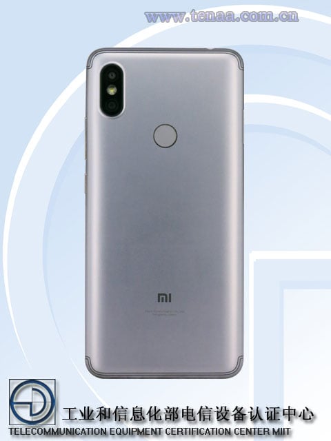 XIAOMI MI 6X TENAA