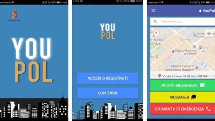 applicazione Youpol