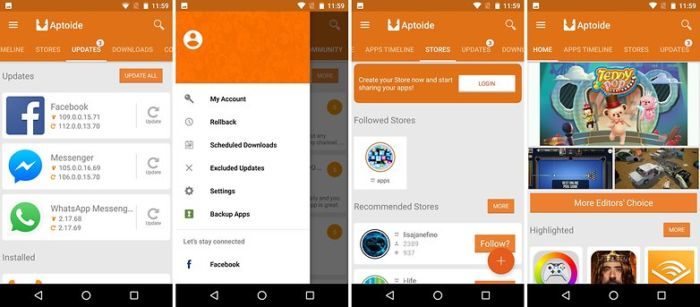 aptoide app Google