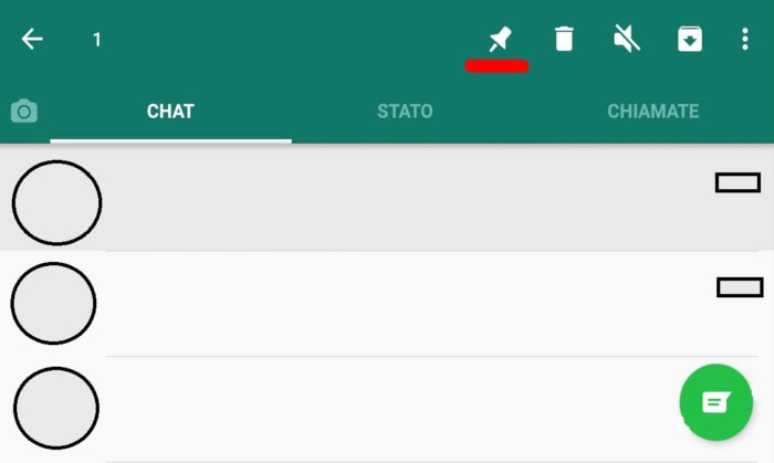 chat evidenza Whatsapp