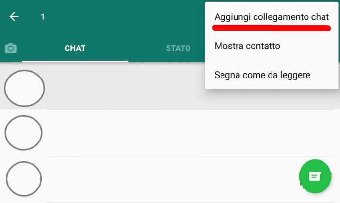 collegamento chat Home Whatsapp