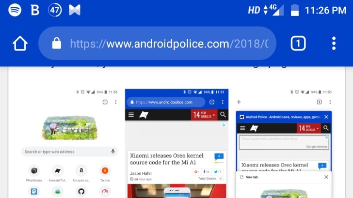 google chrome android