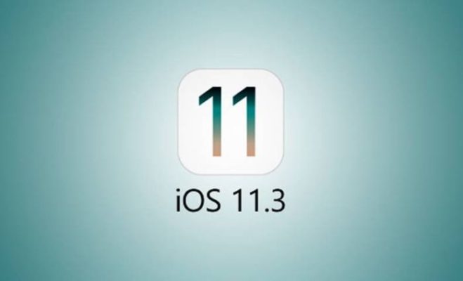 Apple iPhone iOS 11.3