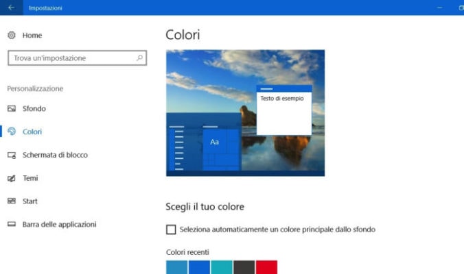 menu Start Windows 10