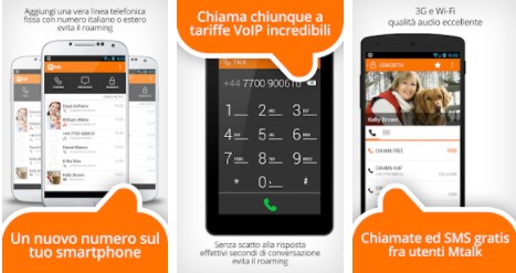 numero fisso smartphone gratis MTalk