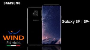 Samsung Galaxy S9 con Wind a rate da 15 euro al mese