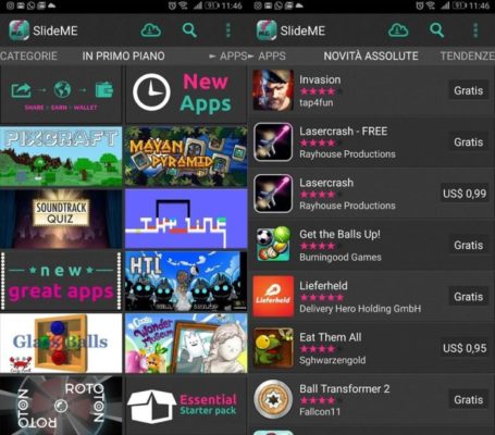 slide me app Google
