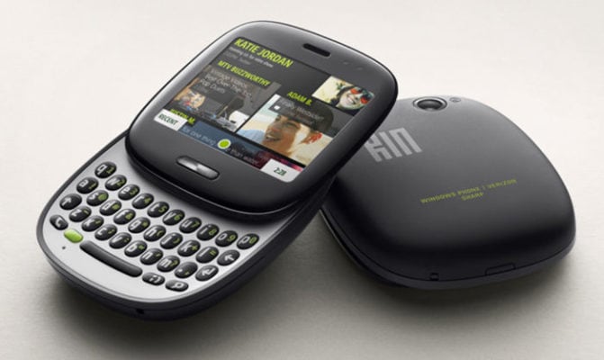 smartphone Microsoft Kin One