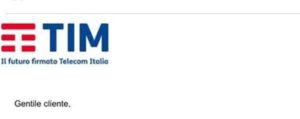TIM, rimborsi: il caso della mail è un tentativo di phishing