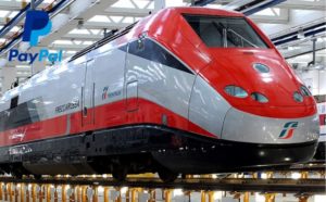 Tutti gli utenti con un conto PayPal hanno uno sconto del 30% con Trenitalia