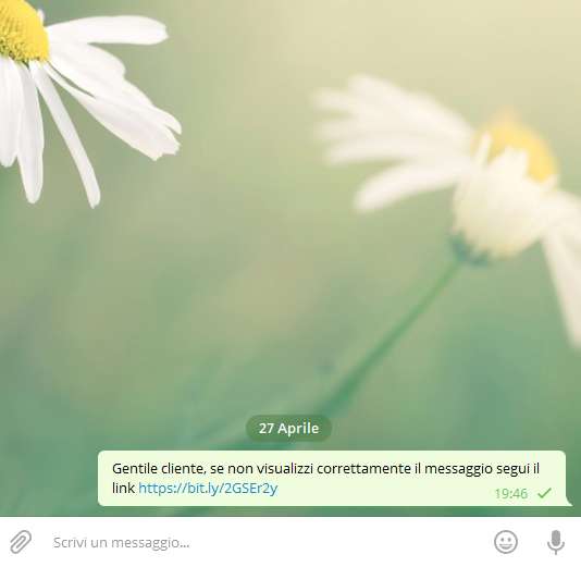 truffa postepay telegram