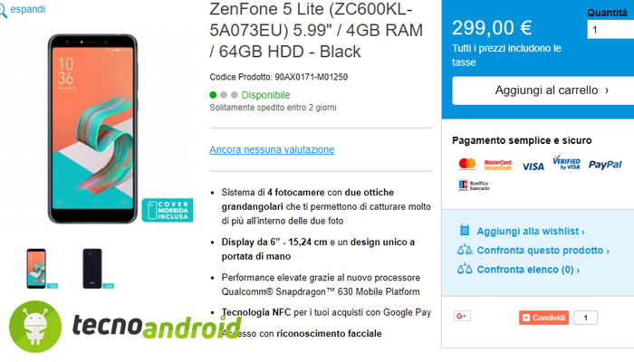 Asus Zenfone 5 Lite