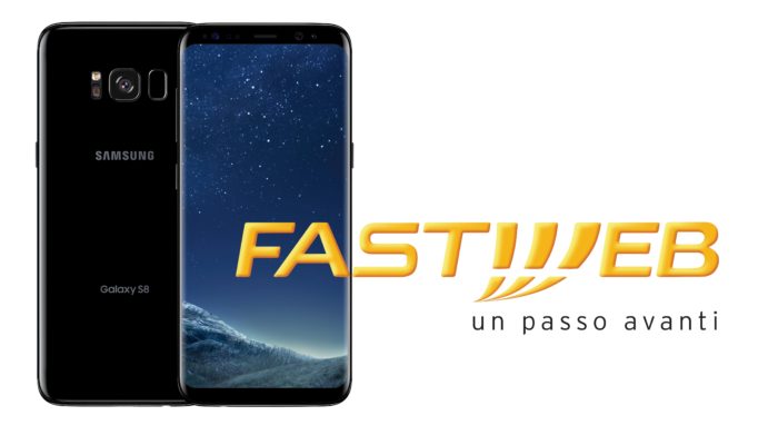 Samsung Galaxy S8 con Fastweb Mobile