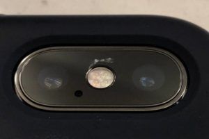 Apple iPhone X, problemi al vetro che copre la dual-camera