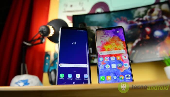 Huawei P20 vs Galaxy S9