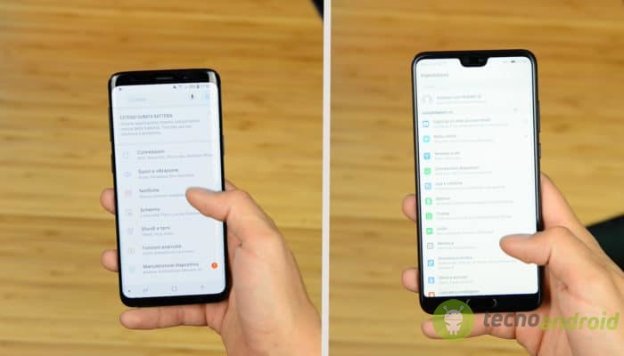 Huawei P20 vs Galaxy S9