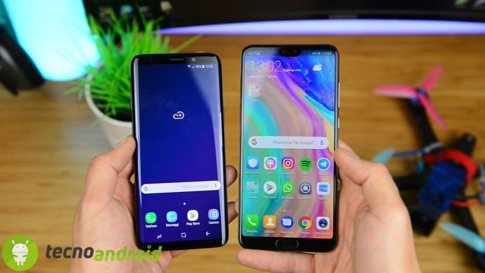 P20 Pro contro Galaxy S9