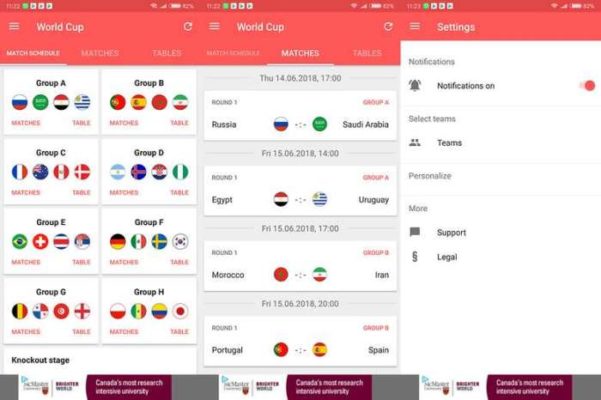 FIFA world cup 2018 live scores