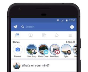 Facebook Stories update