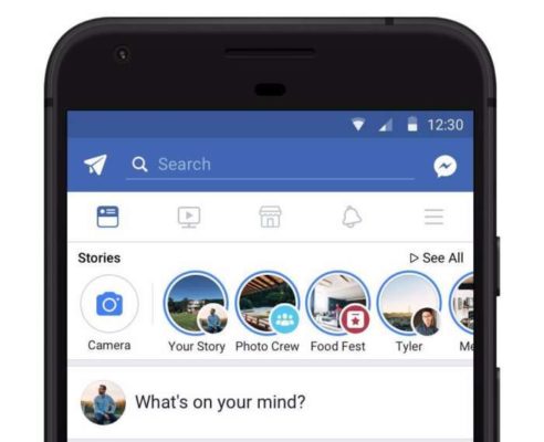 Facebook Stories update