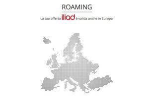 Iliad traffico dati roaming UE