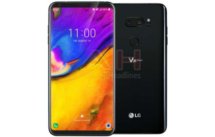 LG V35 ThinQ, lo smartphone non ancora presentato, esiste