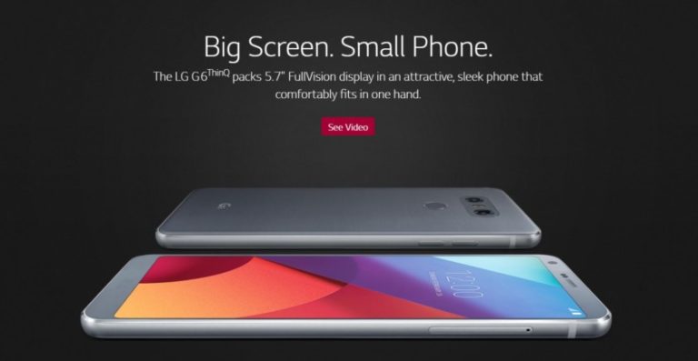 LG, il G6 potrebbe ricevere la dicitura ThinQ