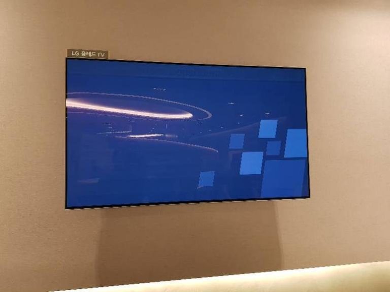 LG oled tv burn in