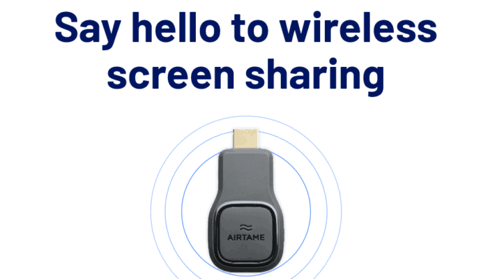 Airtame è un dispositivo wireless pensato per lo streaming di contenuti